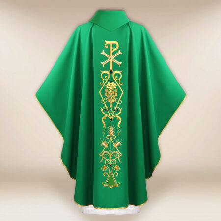 Chasuble liturgique PX vert