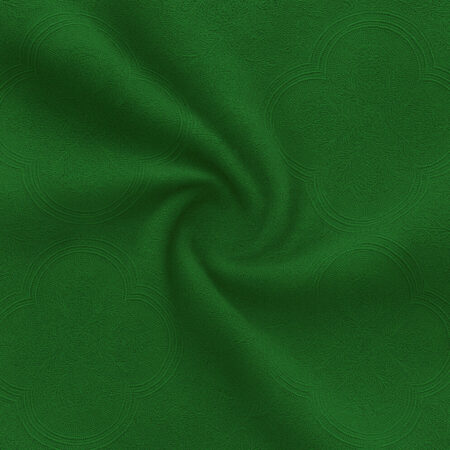 tissu jacquard vert