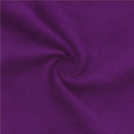 tissu jacquard violet