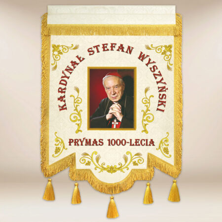 Drapeau d'église Cardinal Stefan Wyszyński