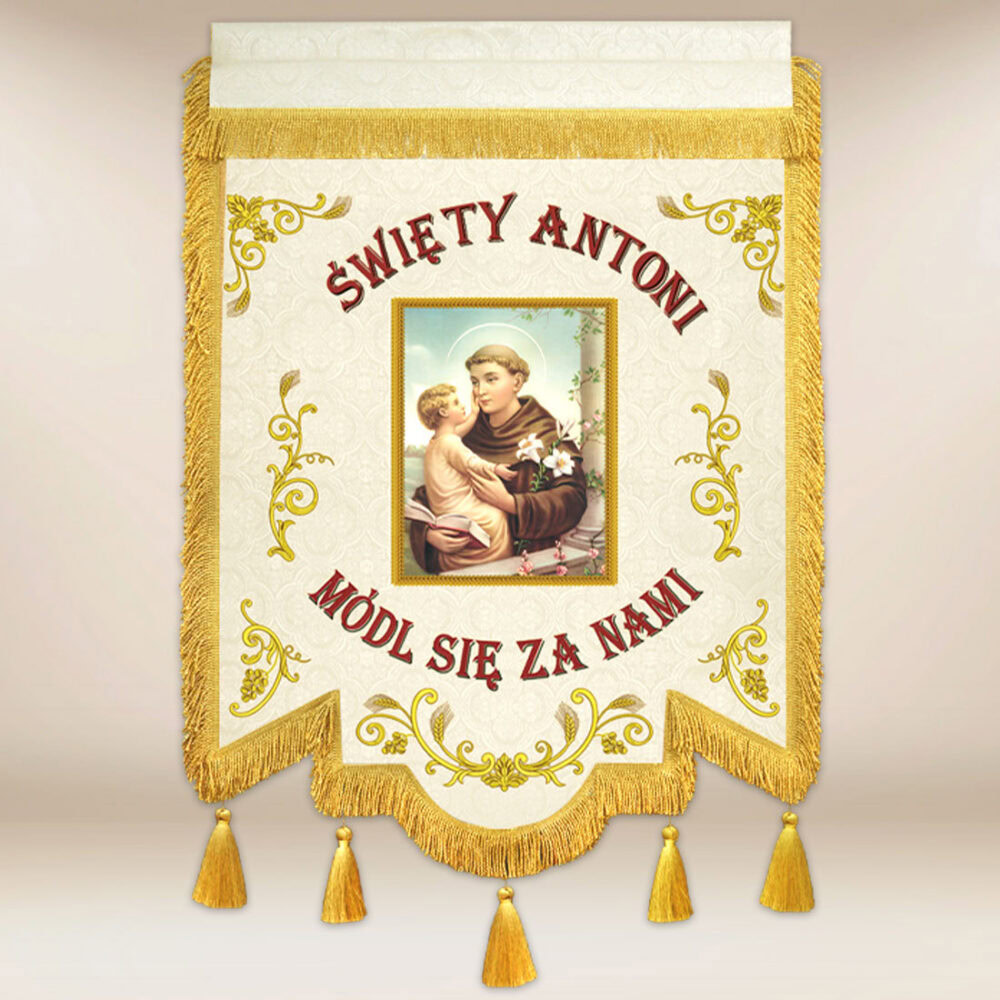 Drapeau ecclésiastique Saint Antoine