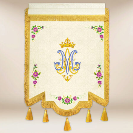 drapeau ecclésiastique Reine de Pologne