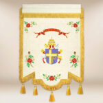 Drapeau d'église Saint Jean-Paul II