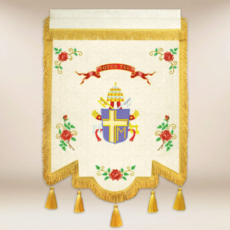 Drapeau d'église Saint Jean-Paul II