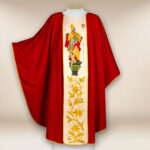 Chasuble brodée « Saint Blaise »