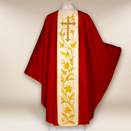 Chasuble brodée « Saint Blaise »