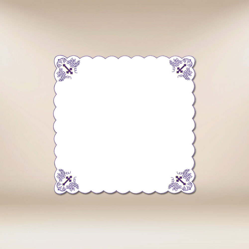 Serviette Brodée Na Post 45x45