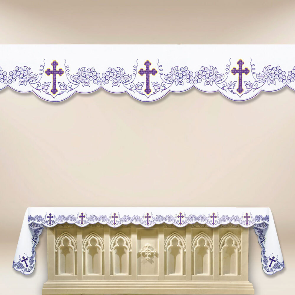 Nappe brodée Na Post