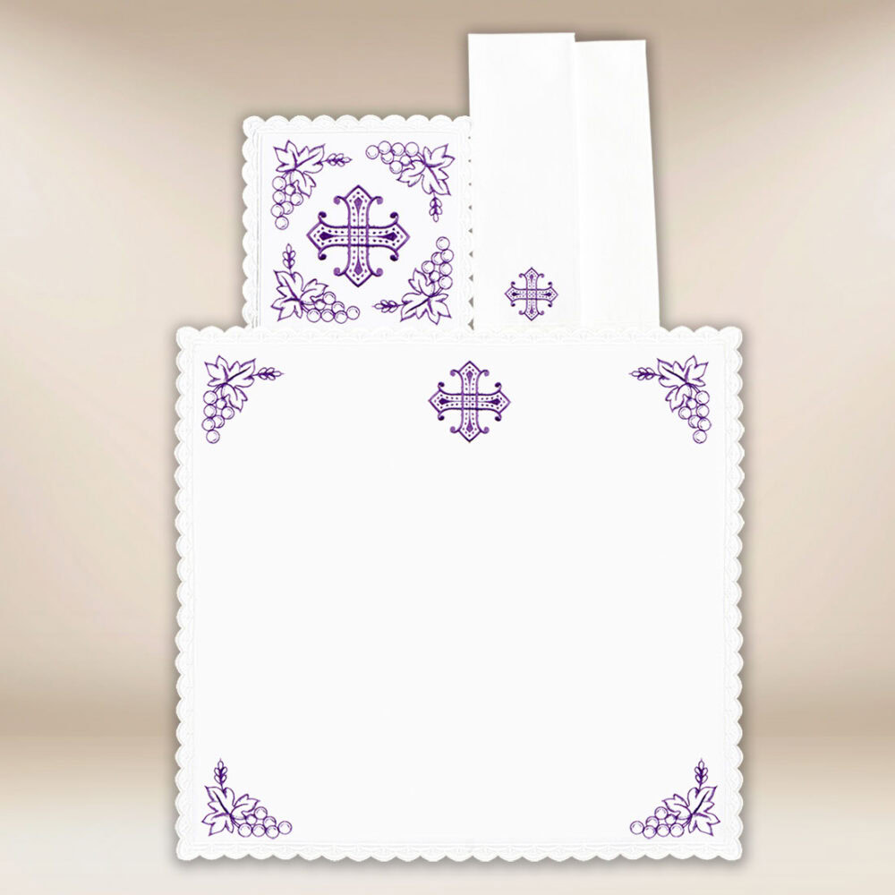 Linge de calice violet