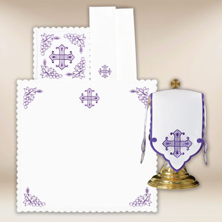 Ensemble de linge de calice Calvario