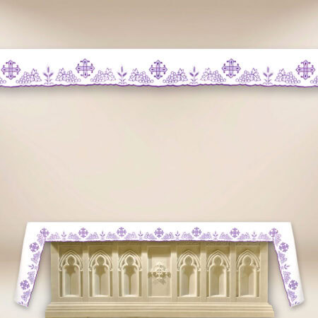 Nappe liturgique violette