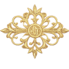 le motif de la croix dans l'ornementation liturgique brodée